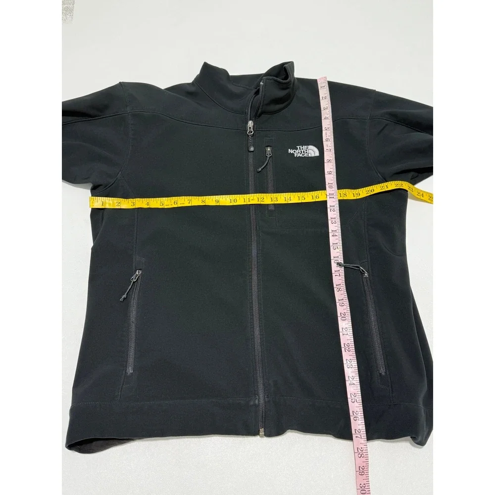 The North Face Apex Softshell Jacket Full Zip Black‎ Mens Large
